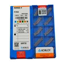 20Pcs (2boxes)  MGMN300-M PC9030 CNC Grooving Parting Cut-Off Carbide Insert 3mm