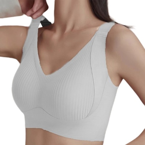 Women s Invisible Bra Full Coverage Support Smooth No Underwire Padded Bustier - Picture 9 of 28