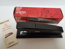 Vintage 1972 Bostitch SPARTAN B12G Metal Standard Stapler NEW IN ORIGINAL BOX