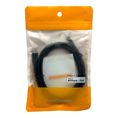 cable creation usb 2.0 type C to charge&Sync cable length 1.83m (6ft)