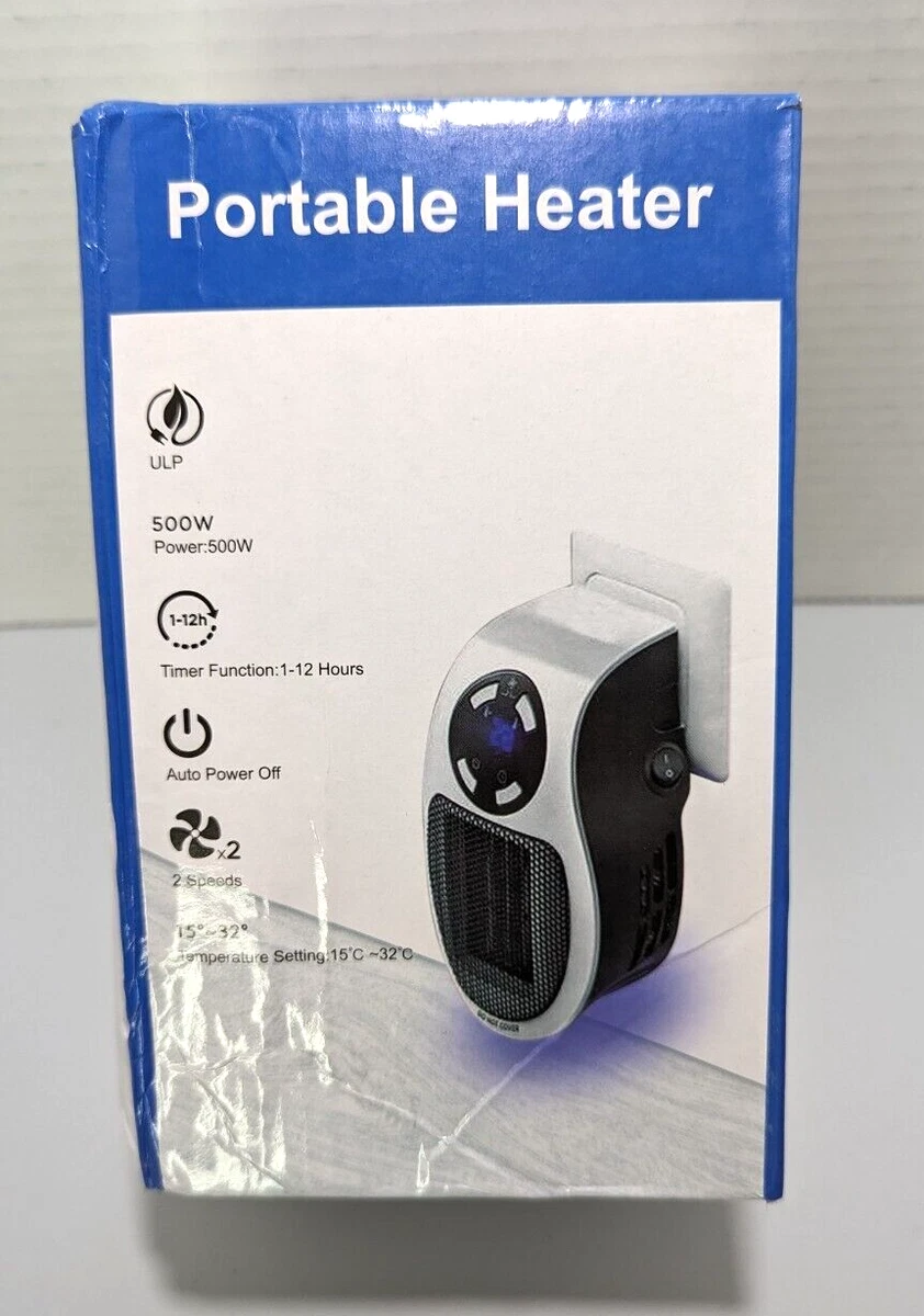 500W Wall Outlet Plug-in Handy Alpha Heater Handy Control | eBay