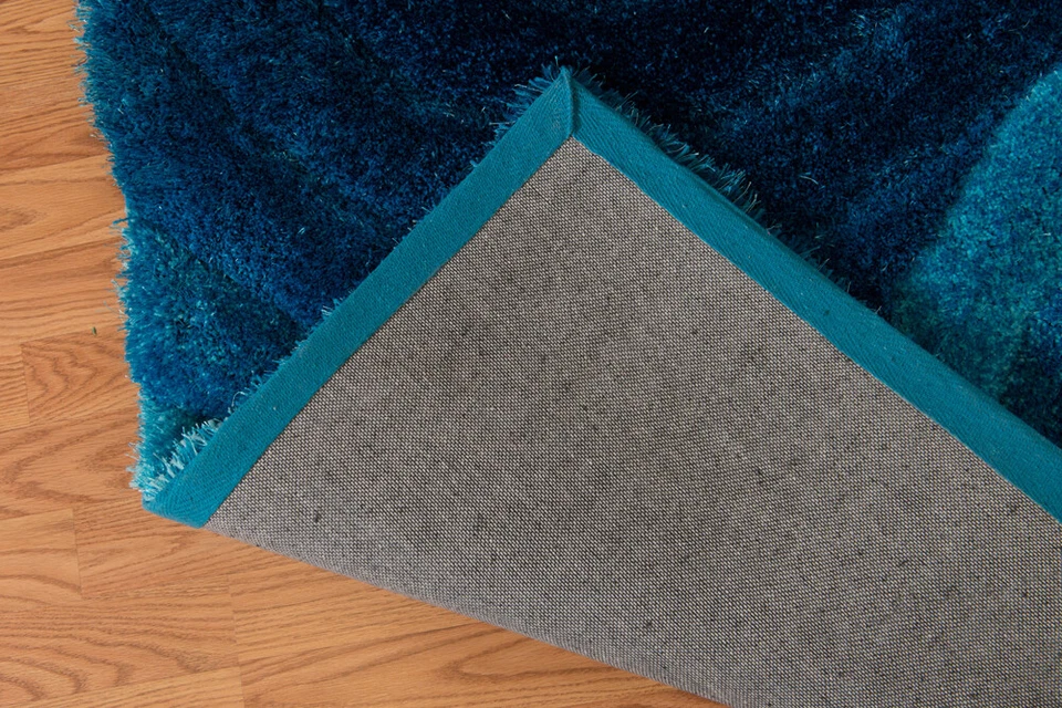 Современный небольшой ковер United Weavers с голубыми кольцами и петлями в полоску 2100 20960 - Изображение 3 из 3