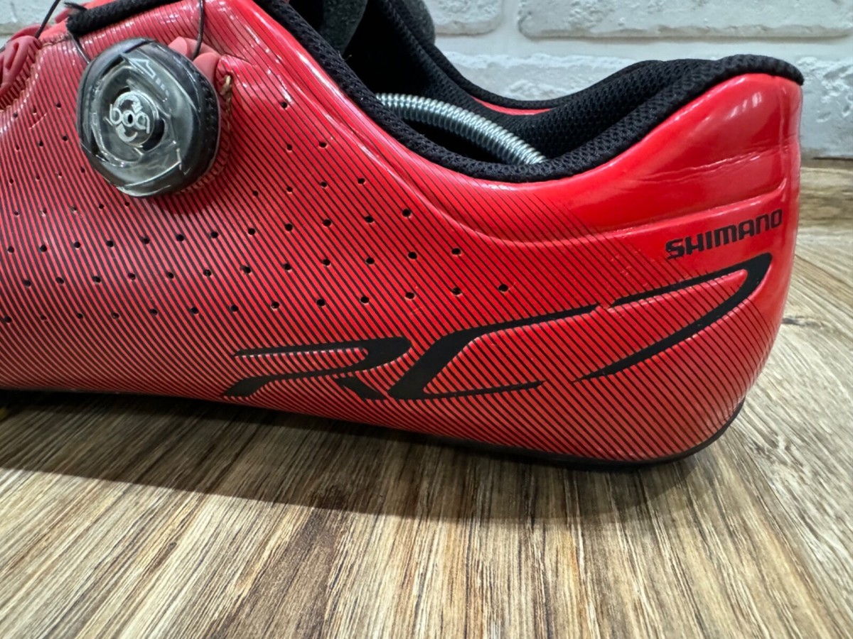Shimano SH-RC7R cycling shoes red Size 46 | eBay