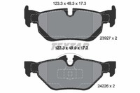 Textar 2392701 Bremsbelagsatz, Scheibenbremse FüR , Bmw, Bmw (Brillanz), Zinoro