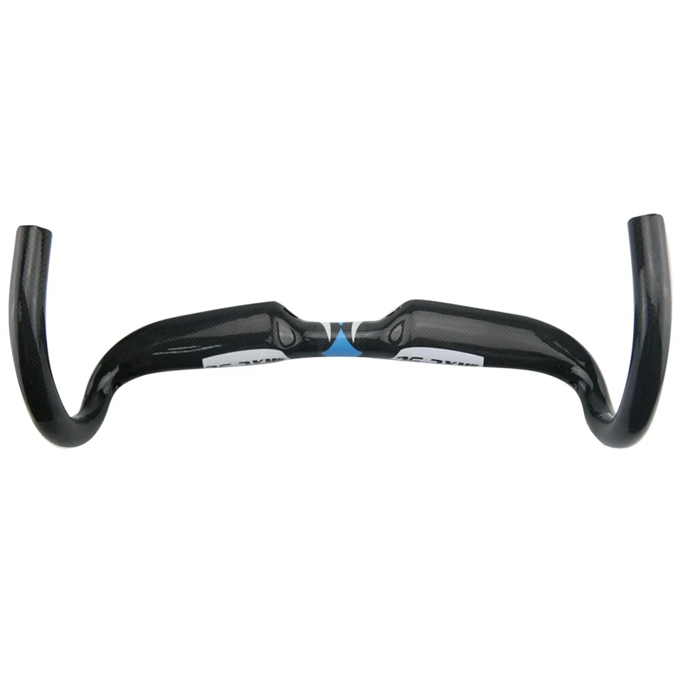 Carbon Road Cycling Drop Bar 31.8mm 400/420/440mm Internal Routing Handlebar - Image 3 of 4