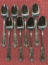 8 Oval Soup Table Spoons PRINCETON Stainless Hanford Forge
