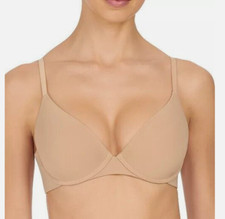 Natori 34DD Minimal Push-Up Convertible T-Shirt Bra NWOT 727229 Cafe ---MARK---