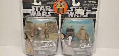 Star Wars Saga Luke Skywalker Dud Bolt Mars Guo Collection SPECIAL VALUE Pack