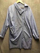 Shein Shirt Dress Size Large Light Blue Stripe No Belt