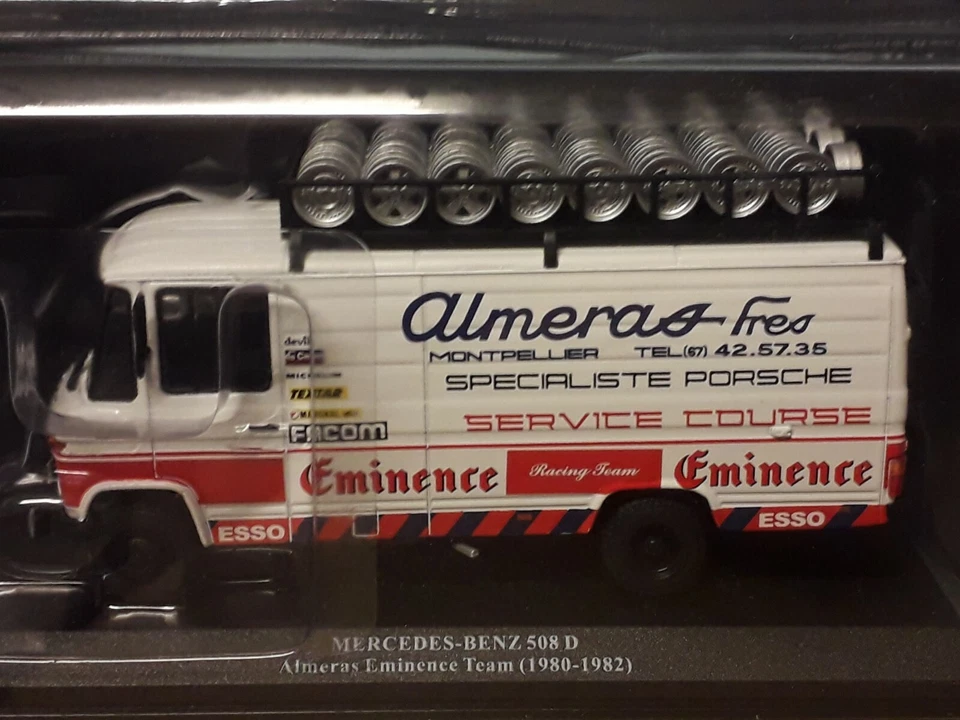 furgone mercedes-benz 508d ass.aimeras eminence team 1980-1982 1:43 - Immagine 2 di 2