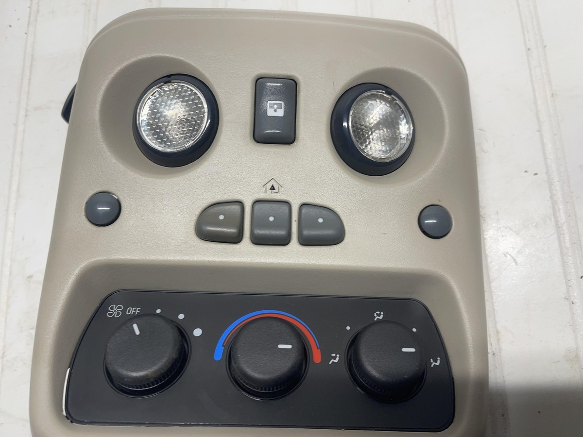 2002 Cadillac Escalade Overhead Console Climate Control