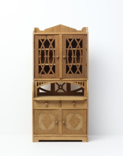 Antique German Dollhouse Cabinet by Mey  Widmayer, 1895, Germany