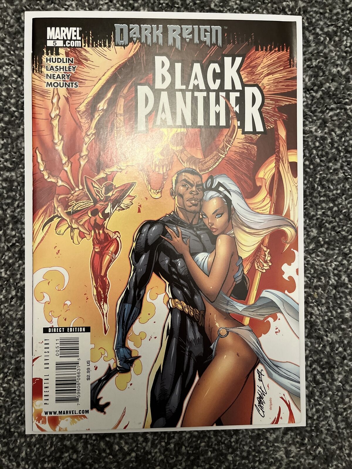 Black Panther Dark Reign #5 / 1st Shuri Black Panther / Campbell (Marvel 2009)