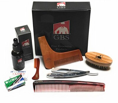 GBS 7 Piece Ultimate Shape and Style Beard Grooming Kit