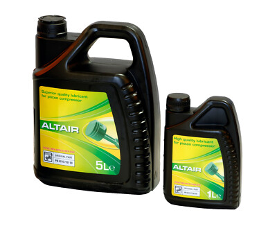 Altair Kolbenkompressoröl - Altair (1 Liter) & Altair Plus (5 Liter)