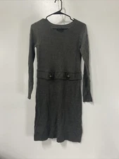 AB Studio Gray Sweater Dress Size XSmall