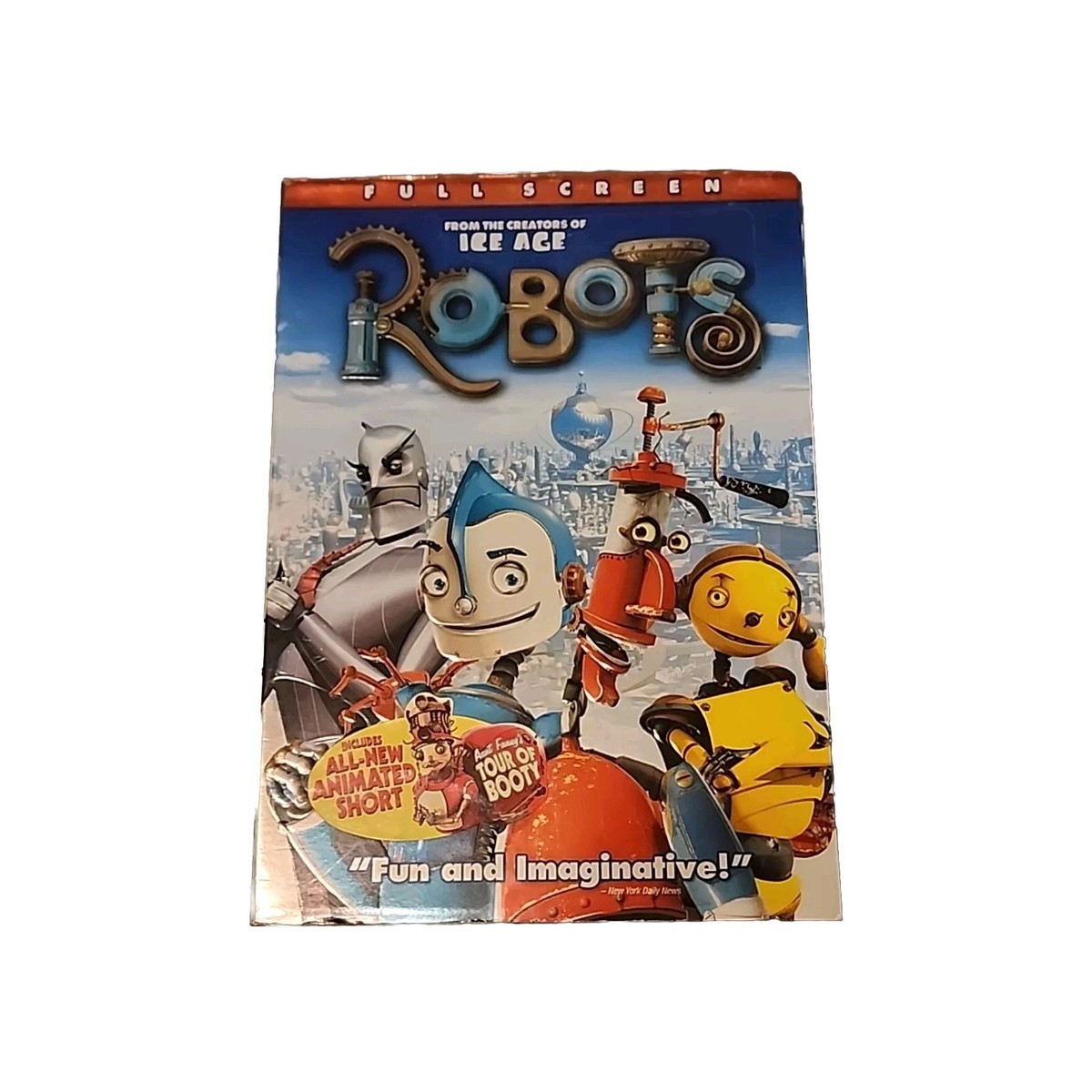 Robots (DVD, 2005, Full-Screen), Includes short - Aunt Fanny's