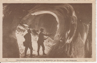 CHAMONIX MONT BLANC (74) - Grotte du Glacier des Bossons