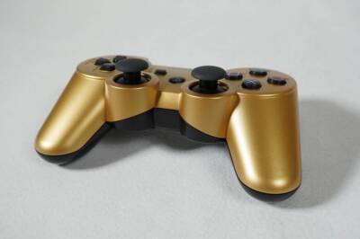 PS3 Controller Only yakuza Warriors GOLD EDITION DUALSHOCK 3 PS3 Controller Only yakuza Warriors GOLD EDITION DUALSHOCK 3