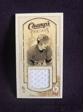2009-10 Upper Deck Champ's Hockey Threads Jersey #MT-SH Steve Shutt