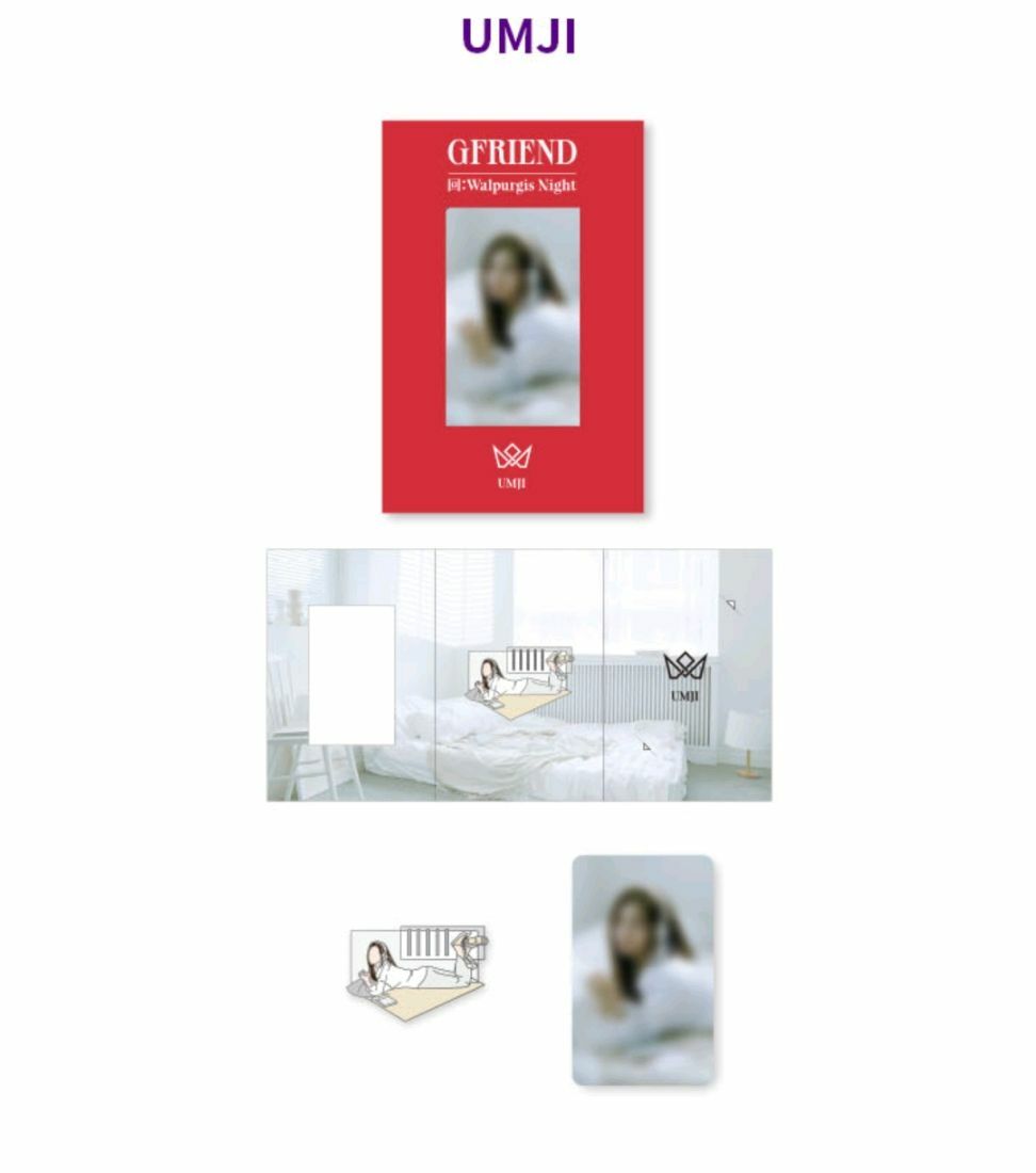 GFRIEND 回:Walpurgis Night OFFICIAL GOODS CONCEPT BADGE + PHOTO