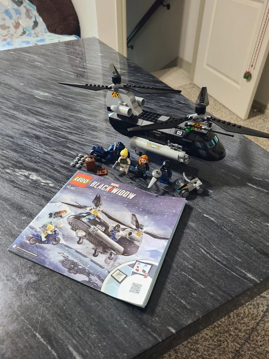 Black widow online helicopter chase lego