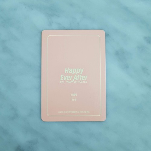 BTS Bangtan Boys Happy Ever After 4th Muster Official Photocard KPOP - Picture 16 of 84