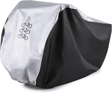Bicycle Cover for 3 Bikes Waterproof Outdoor Storage Winter Cold Weather, Rain S