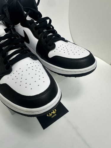 Nike Air Jordan 1 High G Black White Panda Golf DQ0660-101 Men's Size 14 - Picture 2 of 6