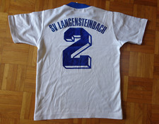 SV LANGENSTEINBACH #2 ADIDAS VINTAGE JERSEY Made in West Germany YOUTH SIZE
