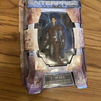 Sub-Commander T'Pol Star Trek Enterprise Away Team Art Asylum *Neu im Paket*