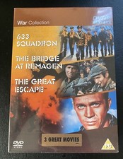 The War Collection - 633 Squadron / The Bridge At Remagen / The Great Escape [DV