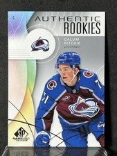 2024-25 Upper Deck Sp Game Used - Authentic Rookies Calum Ritchie #235 RC