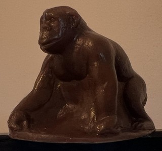 Mold A Rama CHIMPANZEE BROWN RARE Molded Souvenir Moldville Week 4