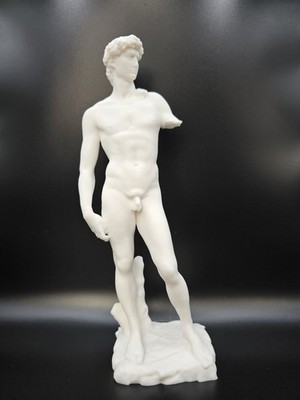10x4 Inches Large Unique David Michaelangelo Statue Figure