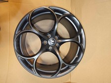 Alfa Romeo Stelvio Quadrifoglio R20 Rear 10J Wheel OEM 156117303 QV QVB1
