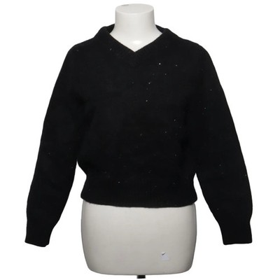 Soft Goat, Strickpullover, Größe: S, Schwarz, Kaschmir, Einfarbig, Damen #LpT