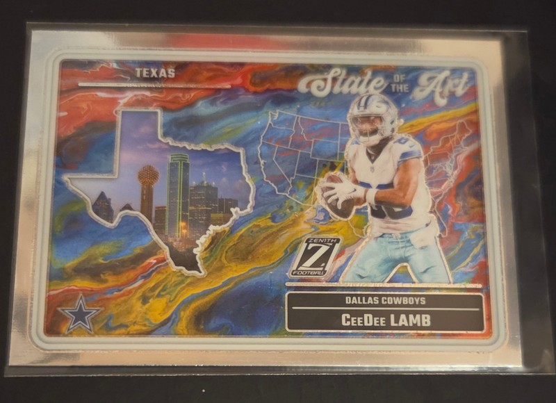 CeeDee Lamb State of the Art 2024 Panini Zenith Football #15  Dallas Cowboys