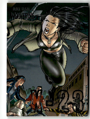 Fleer Ultra Marvel Wolverine 2022 No. X-5 X-23 Silver
