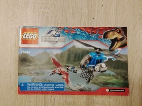 LEGO Jurassic World 75919 75918 75917 75916 75915 75927 Instruction Manual Book