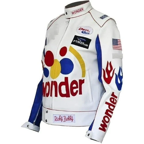 Chaqueta de cuero sintético Wonder Women Night Taladega Bobby Foto 3 de 4