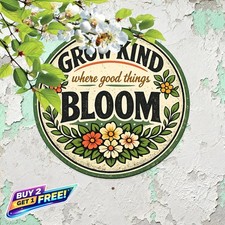 Round Wall Aluminum Metal Tin Sign Decorative Plaques Home Room Decor 8x8