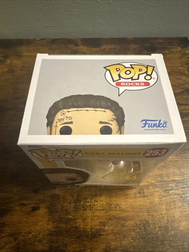 Post Malone signed handsigniert Funko Pop #253 Beckett Coa White Iverson - Bild 8 von 8