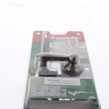 Fluidmaster 692 Universal Toilet Tank Lever Brushed Nickel Handle w/ Adj Arm