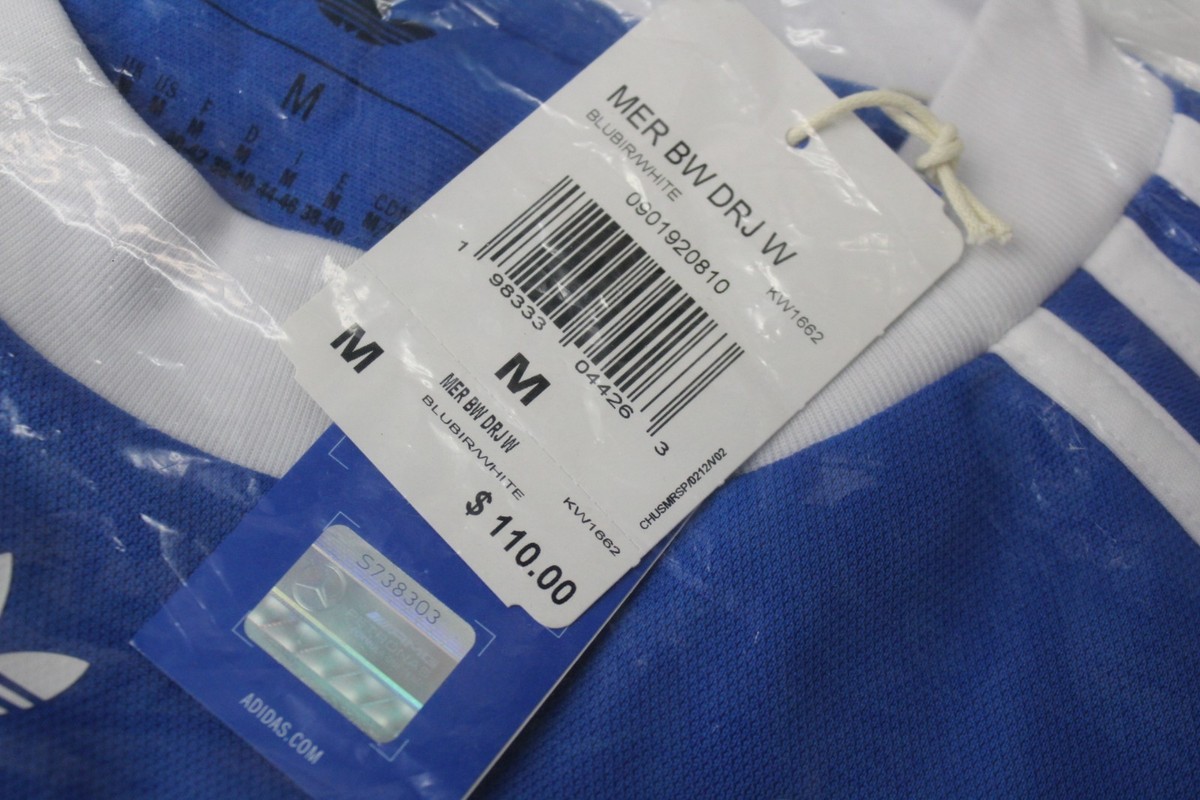 ADIDAS KW1662 MERCEDES - AMG PETRONAS FORMULA 1 TEAM BLUE WONDER DRIVER JERSEY View 2