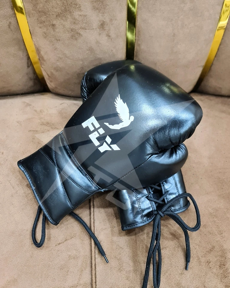 Guantes de Boxeo Fly Superlace X | Guantes de Boxeo Fly Leather Sparring / Entrenamiento Foto 4 de 4