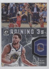 2021-22 Panini Donruss Optic Raining 3s Klay Thompson #15 16s7