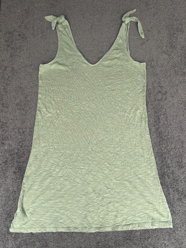 Lucky Brand Tanktop Damen Gr. Small salbeigrün V-Ausschnitt verstellbar Pullover - Bild 6 von 7