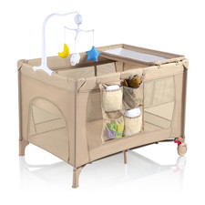 Pack and Play with Changing Table  Carry Bag, 4-In-1 Portable Crib Playpen for