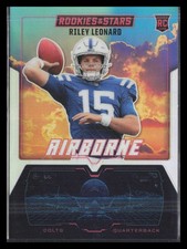 Riley Leonard 2025 Panini Rookies & Stars #27 Airborne Silver
